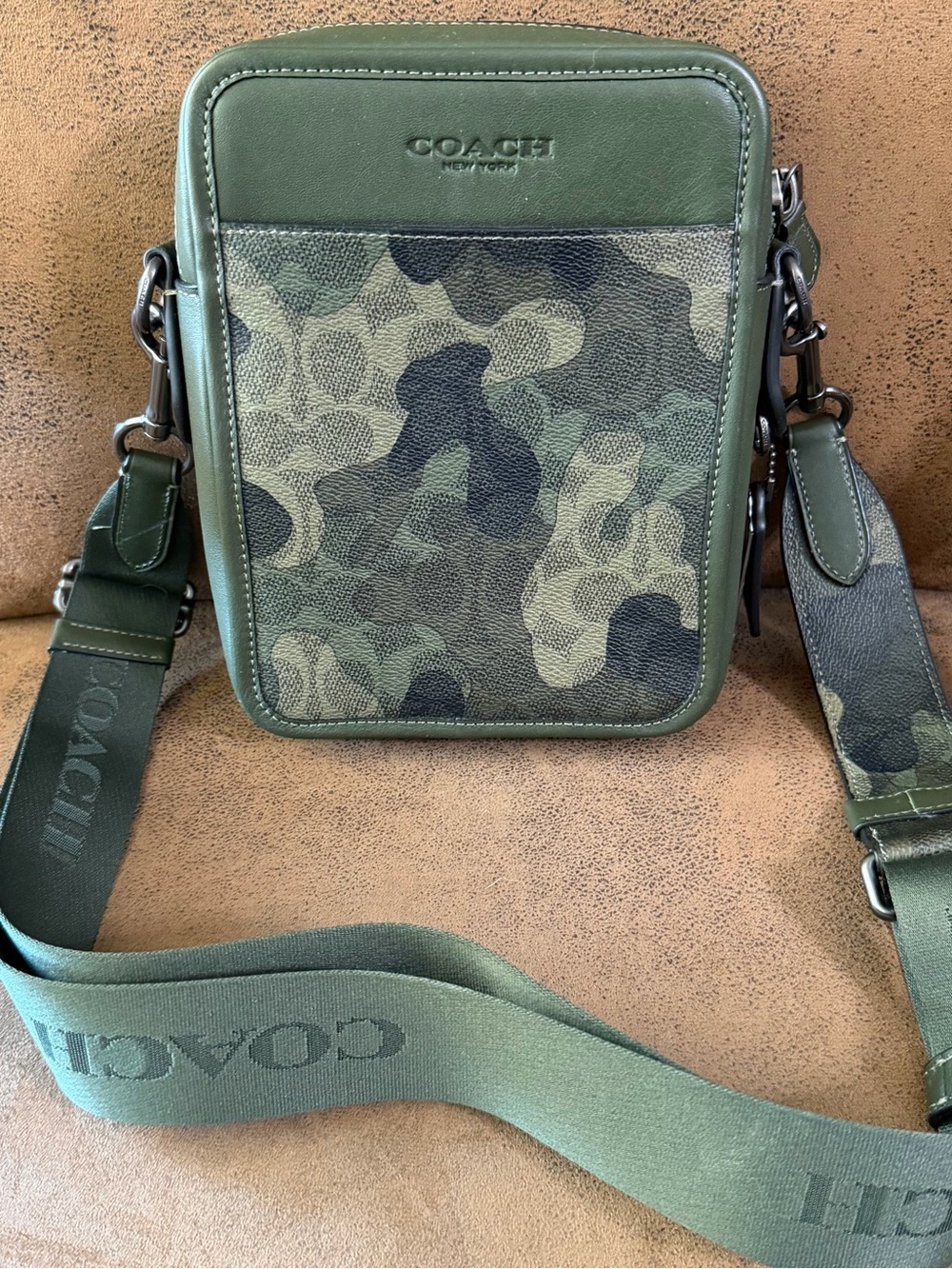 Coach Sullivan Camo Crossbody